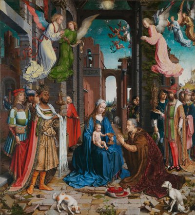 Adoration of the Magi by Jan Gossaert